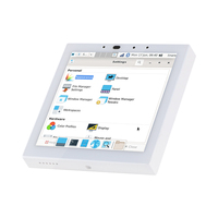 Panneau de commande central de 4 pouces avec Linux Debian System In Wall Smart Home Tablet RK3566 AC Touch Screen avec capteur de température