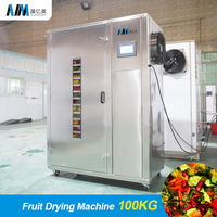 AIM 18 Tray 100Kg Fruit- en groentedroger van roestvrij staal, elektrische warmtepomp, industriële dehydrator, voedseldehydrator