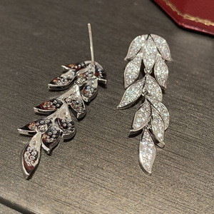 Eleganti Orecchini Pendenti a Forma di Foglia per Donne, Accessori per Orecchie da Indossare Quotidianamente - Product Image 3
