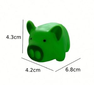 Custom Wholesale Squeeze Toy Plastic Stress Relief Gift for <b>Bath</b> & Water Play Fun Venting Piggy Design - Product Image 1