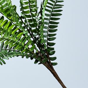 Mengjie Handicrafts - Helecho Artificial Boston de 45 cm, Planta Verde de PVC Suave, Decoración para el Hogar, Accesorios para Bodas - Product Image 3