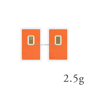 Vente en gros de lingots d'<span class=keywords><strong>or</strong></span> factices en cuivre non magnétique, style Suisse, plaqués <span class=keywords><strong>or</strong></span>, en laiton, 1oz, 1g/2.5g/5g/10g/20g/31g/50g - Product Image 4