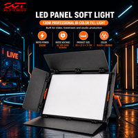 Panneau lumineux en aluminium 130W à puissance constante avec fonctionnement silencieux de style OLED pour la création de contenu de stations de télévision et les présentations d'entreprise