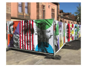 Bannière en PVC personnalisée de grande taille Bâche de publicité extérieure portable Bannière promotionnelle en vinyle imperméable Matériaux pour affiches d'usine - Product Image 3