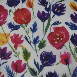 ファッションドレスのシフォン生地にプリントされたチキンファームカントリーバードイースタールースターアニマルプリント - Product Image 2