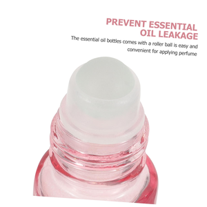 Popular Round Clear Glass Roll on <b>Bottle</b> with Roller Ball for Cosmetic Skin Care Perfume Roller <b>Bottles</b> Essential Oil <b>Bottle</b> - Product Image 2