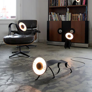 Lampada da Tavolo <span class=keywords><strong>Micha</strong></span> Cat, Design Nordico Moderno e Creativo, LED in Metallo di Alta Qualità, Unica e Resistente per Camera da Letto e Stanza dei Bambini - Product Image 5