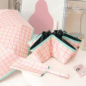 Parapluie pliable résistant au vent et à la pluie, style Ins, avec logo personnalisé, vente en gros, cadeau promotionnel pour une utilisation en extérieur - Product Image 4