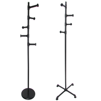 Arbre en tissu debout libre de haute qualité porte-manteau fabriqué à Taiwan pour un gain de place dans la chambre et le salon