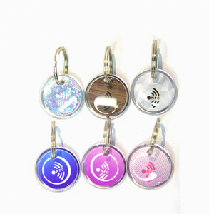 13.56MHz NFC 개 ID 태그 분실 방지 애완 동물 QR 코드 RFID NTAG 213 에폭시 NFC 애완 동물 태그 - Product Image 3