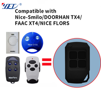 YET2129 Télécommande universelle sans fil RF 433M, duplicateur de code ouvert pour barrières, portes de garage, ouvre-portes, remplacement de clé