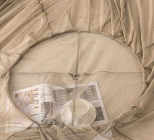 Canopée <span class=keywords><strong>de</strong></span> <span class=keywords><strong>lit</strong></span> en maille d'argent <span class=keywords><strong>anti</strong></span>-radiation, <span class=keywords><strong>tente</strong></span> <span class=keywords><strong>de</strong></span> mise à la terre pour le blindage EMF RF, pour un sommeil sain - Product Image 2