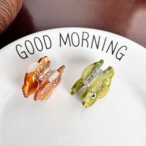 Épingle à cheveux hibou de dessin animé mignon Mini petite pince à cheveux polyvalente acide acétique frange latérale <span class=keywords><strong>cassée</strong></span> Hairgrip femmes fille fantaisie accessoires de cheveux - Product Image 3