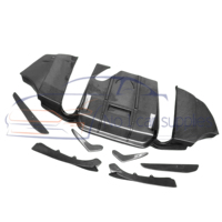 Diffuseur en fibre de carbone F30 pour Série 3 F F35, lèvre arrière style M Tech GEEX