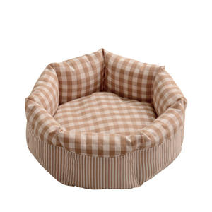 Groothandel Op Maat Gemaakte Fabrikant Zacht Wasbaar Comfortabel Ronde Donut <span class=keywords><strong>Eco</strong></span>-Vriendelijke Luxe Kattenhondenbed - Product Image 3