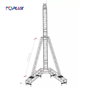 Sistem rangka pengangkat Speaker garis tegak aluminium untuk konser luar ruangan - Product Image 5