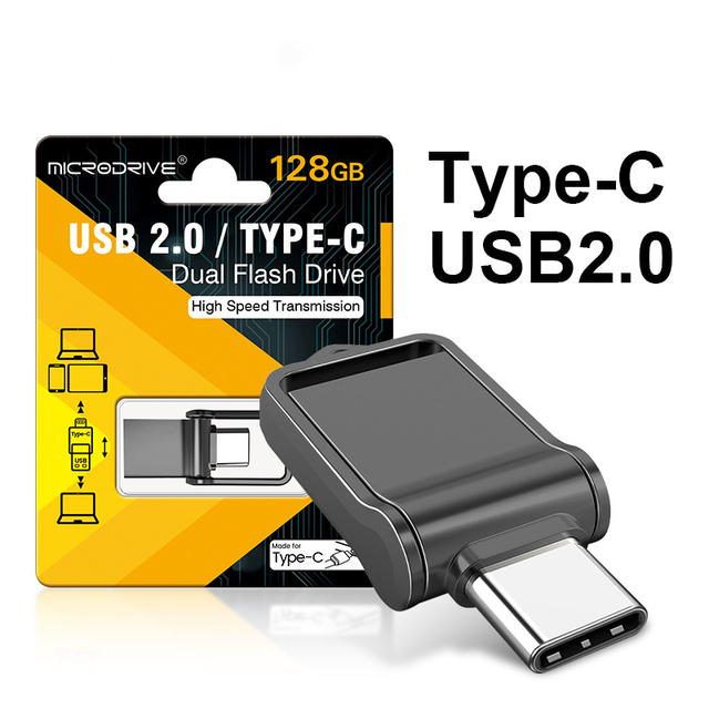 Otg Usb Flash Drives 16gb 32gb 64gb 128gb Mini Memoria Usb Stick Memory Disk Pendrive