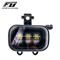 Phare antibrouillard LED CREE bicolore 20W certifié CE RoHS pour Nissan Patrol Y62, éclairage de conduite adaptable