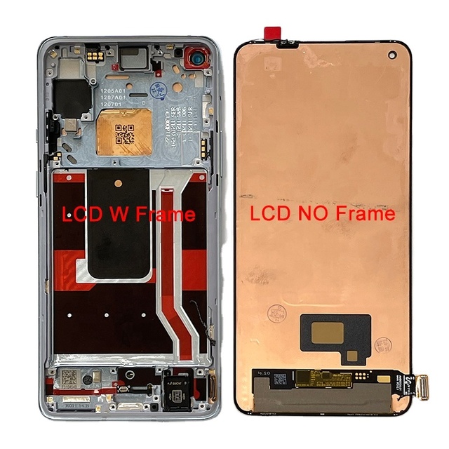 100% Original Amoled for oneplus 8T Display Touch Screen for oneplus 9R Mobile Phone Displal Panel Replacement