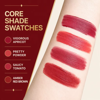 Kit de Rouge à Lèvres Mat Velours Nude Rose Vegan, Waterproof et Couleurs Intenses, Sans Cruauté Animale, Conception Marque Privée, Non-Transfert