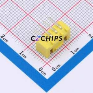 BX-HA2.54-4PWZ-Y Wire-to-Board Pin Header Bent Lead Through Hole,P=2.5mm Connector 1x4P 2.5mm Right Angle Insert XHB - Product Image 2