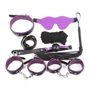 БДСМ товары бондаж 7 шт. набор плетеная веревка удерживающий пояс для взрослых игр секс наручники секс бондаж секс игрушка для женщин и мужчин - Product Image 1