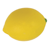 Op maat gemaakte logo PU gele perzikvormige squishy stressbal knijp speelgoed groothandel fruit squishy stressverlichtende bal promotionele speelgoed