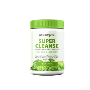 Teh Diet Greenpie, Suplemen Penurun Berat Badan Bebas Gula, Superfood Pembersih, Minuman Serbuk Jus Buah dan Sayur - Product Image 1