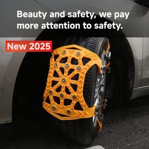Nuevas cadenas de neumáticos de <span class=keywords><strong>nieve</strong></span> antideslizantes universales OEM <span class=keywords><strong>para</strong></span> ruedas de prevención de barro efectivas de invierno <span class=keywords><strong>para</strong></span> clima nevado - Product Image 3