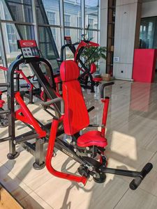 Máquina de extensión de piernas <span class=keywords><strong>Panatta</strong></span> Steel Split-Action, equipo de fitness estilo estudio para entrenamiento de pantorrillas sentado y flexiones de isquiotibiales acostado. - Product Image 2
