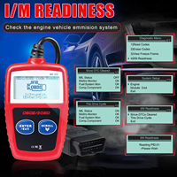 Nuevo Escáner OBD2 MS309 Herramienta de Diagnóstico Automotriz de 12V Lector de Códigos de Motor de Coche Herramienta de Diagnóstico Eficiente