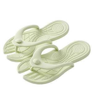 Large Size Lightweight Quick-Dry Non-slip Portable Foldable Travel <strong>Flip</strong> <strong>Flops</strong> for Women Men Beach - Product Image 2