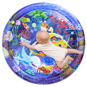 Alfombra de Agua Extra Grande, Centro de Actividades Multifuncional Inflable, Juguete de Estimulación para Bebés, Niños Pequeños, Niños y Niñas, PVC - Product Image 4