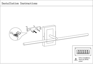 Lámpara de Pared Minimalista de Aluminio COMBO LED 4100K Blanco Neutro con Interruptor de Control y Regulación de Intensidad para Sala de Estar - Product Image 5