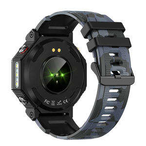 Montre connectée KC91 2025 avec lampe de poche, écran de 1,39 pouce, étanche à 30 m, GPS sportif Ghatgpt, montre intelligente pour hommes - Product Image 4