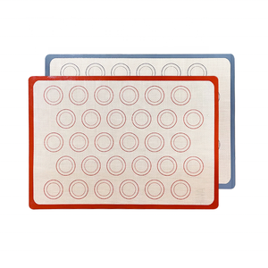 Tapis de cuisson grande taille, tapis en silicone résistant à la chaleur et antiadhésif, tapis coloré en gros - Product Image 1