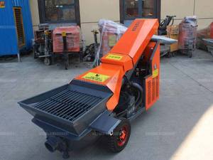 Bomba de hormigón montada en remolque de entrega rápida Hbt 40 para construcción de hormigón - Product Image 3