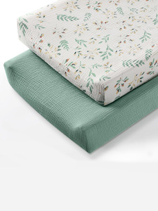 <span class=keywords><strong>Table</strong></span> à <span class=keywords><strong>langer</strong></span> pour bébé en bambou et coton, design moderne 2025, pour chambre à coucher et salon - Product Image 2