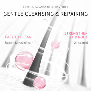 Champú Japonés Sakura para el Cabello, Limpieza, Cuidado, Suavidad, Fragancia Refrescante, Champú Natural para el Cabello - Product Image 5