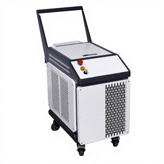 Portable Pulse Laser Cleaning Machine 100W/200W/300W/500W Air-Cooled Metal Paint/Oil/Oxide Removal