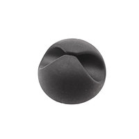 Clips de câble EKO Circle Nail Clip pour la gestion des câbles, en plastique durable, modèle CL-05