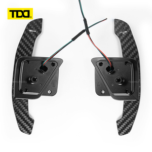 Palancas de cambio magnéticas de fibra de carbono TDD para Skoda 2019 Octavia VRS Superb Kodiaq, palancas de cambio para volante - Product Image 1