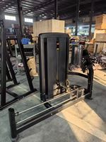 Équipement de musculation professionnel commercial très demandé : Machine à fessiers à sélection de charge par pignon et Machine de presse à jambes pour la musculation