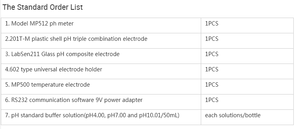 Medidor de <span class=keywords><strong>ph</strong></span> da alta precisão do laboratório <span class=keywords><strong>MP512</strong></span>-01 - Product Image 6