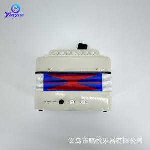 Accordéon pour enfants à 7 touches et 2 basses, mini instrument de musique éducatif portable pour débutants, cadeau - Product Image 2