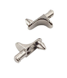 ฮาร์ดแวร์เฟอร์นิเจอร์ของผู้ผลิตรองรับแผ่นโลหะผสมสังกะสีที่ทนทานสําหรับฉากกั้นเฟอร์นิเจอร์ - Product Image 6