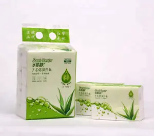 BSCI Certified Factory Lotion Tissue Dry Tissue Chemical Free Facial Tissue