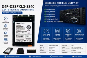 005053679 D4F-D2SFXL2-3840 Unity 3.84TB 12Gb SAS SSD 2.5" SFF - Product Image 2