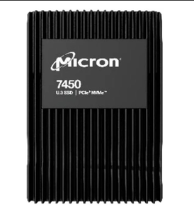 قرص صلب SSD من الفئة المؤسسية ميكرون 7450 ماكس U.3 بسعة 3.2 تيرابايت NVMe طراز MTFDKCC3T2TFS-1BC1ZABYY - Product Image 5