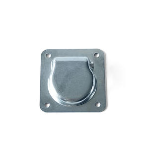 Anneaux d'ancrage en D encastrés galvanisés en fer, anneaux d'ancrage pour bateaux, camions, remorques, pièces de carrosserie de camping-car, ensemble d'anneaux de corde encastrés - Product Image 4